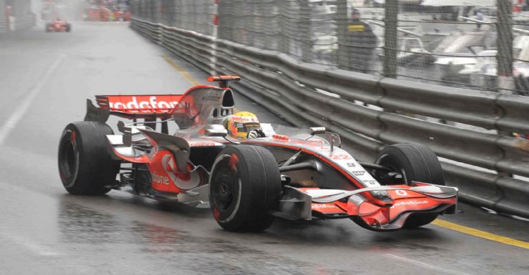 Lewis Hamilton Mónaco 2008