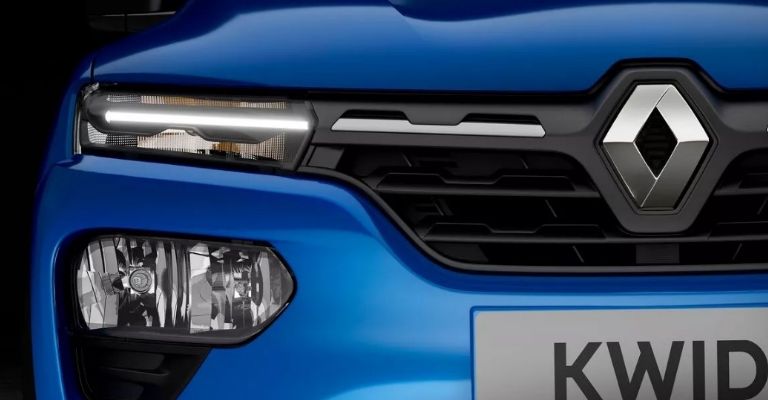 Defensa delantera del Renault Kwid 2023