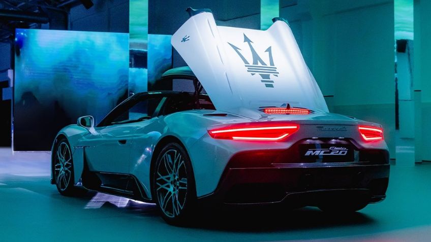 Maserati revela su convertible MC20 Cielo, después de semanas de especulación