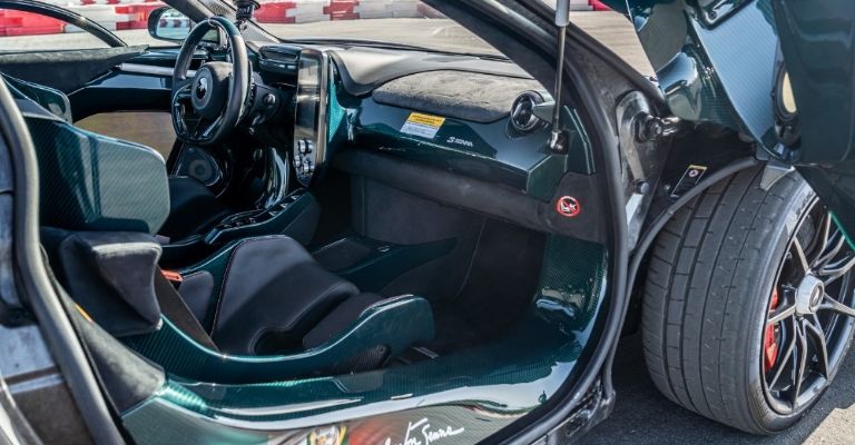Interior del McLaren Senna XP El Triunfo Absoluto