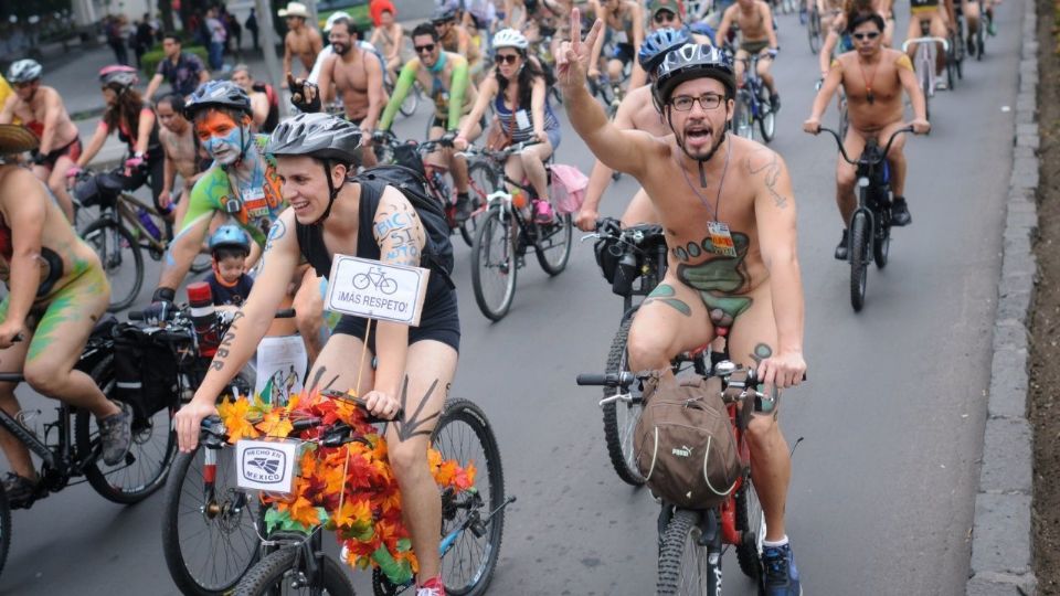 Este año sí habrá World Naked Bike Ride México.