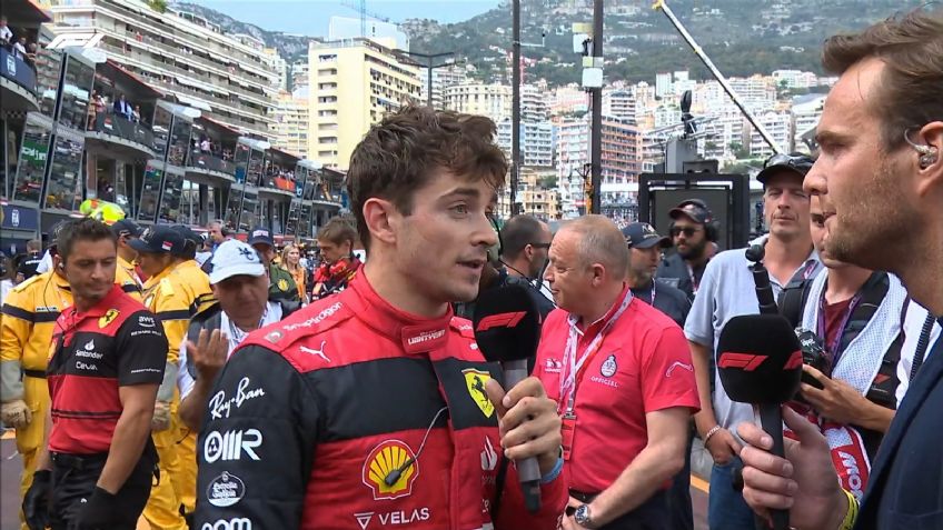 Leclerc gana la pole position para el GP de Mónaco
