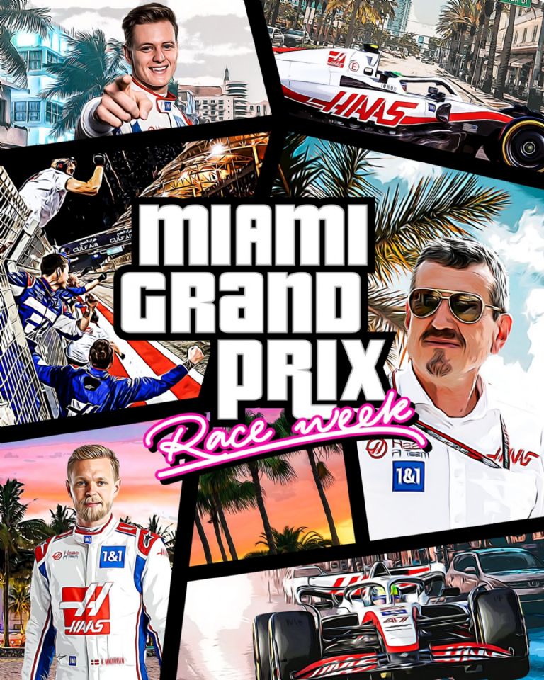 Grand Theft Auto Miami F1 poster