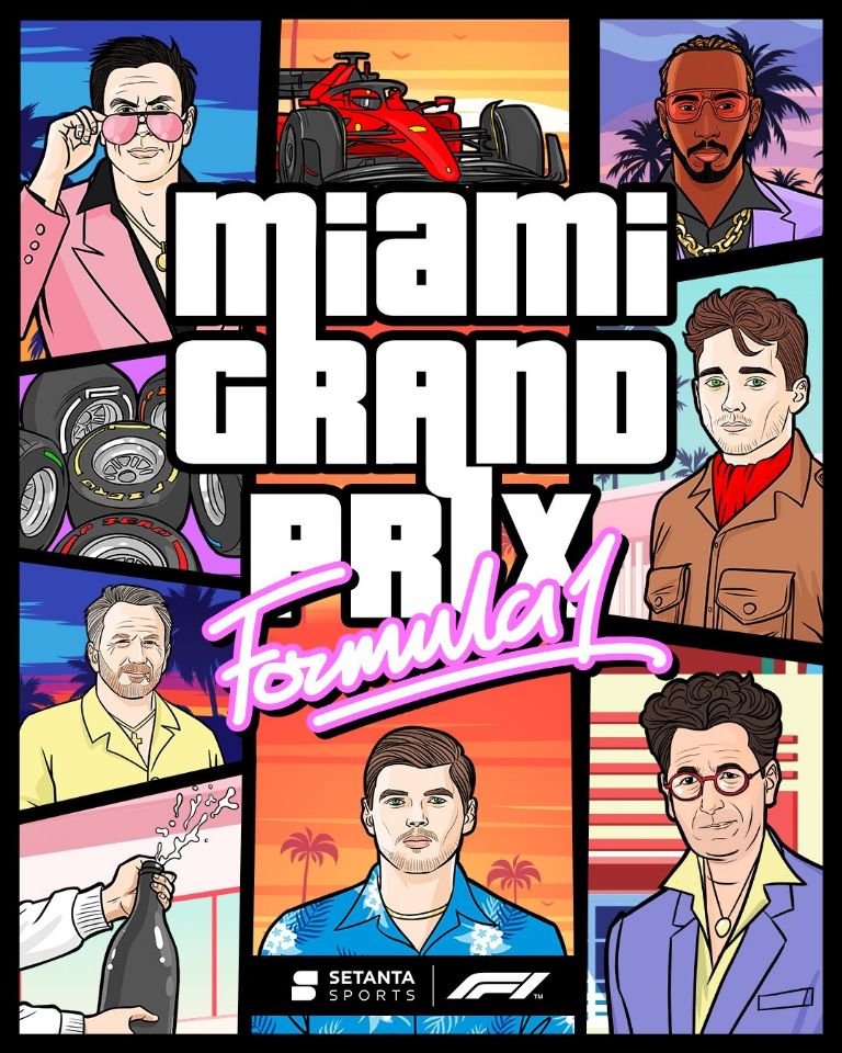 Grand Theft Auto F1 poster 2