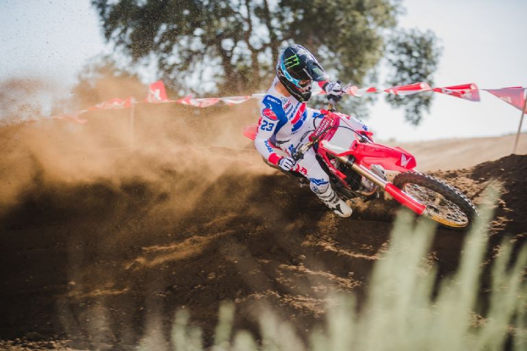 Honda motocross
