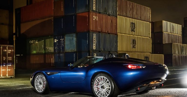 Parte trasera del Zagato Mostro Barchetta