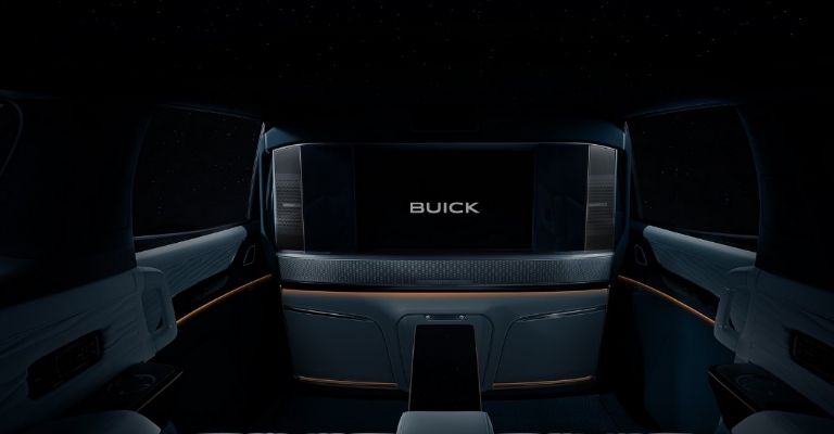 Interior de la Buick GL8 Century Flagship