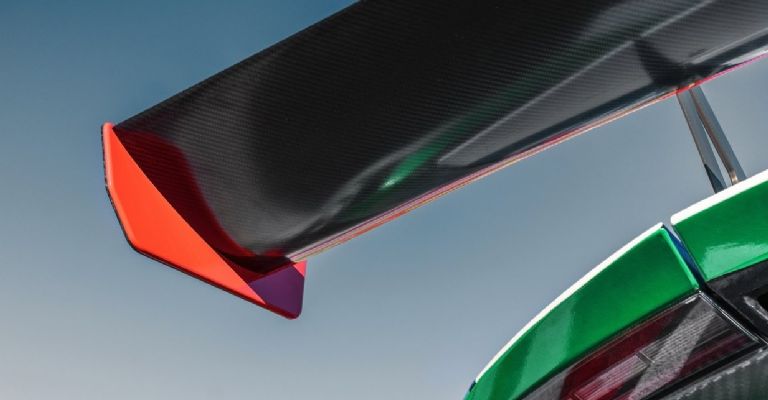 El Lamborghini Huracán GT3 EVO2 tiene un mejor alerón