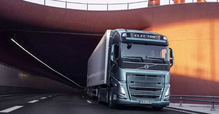 La Volvo FH es un nuevo camión eléctrico 