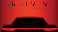 DeLorean EV, mira su nuevo adelanto antes de su presentación del 31 de mayo