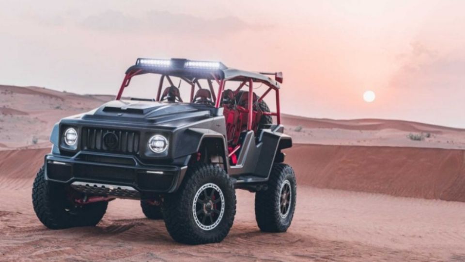 La Brabus 900 Crawler es un buggy basado en la Mercedes-AMG G63