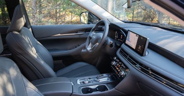 Interior de la Infiniti QX60 2022