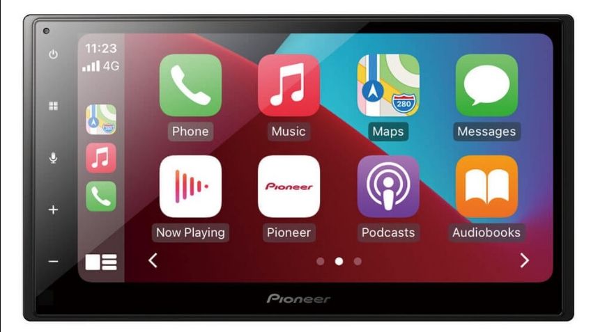 Autoestéreo Pioneer DMH-A5450BT, para tus traslados dentro del coche