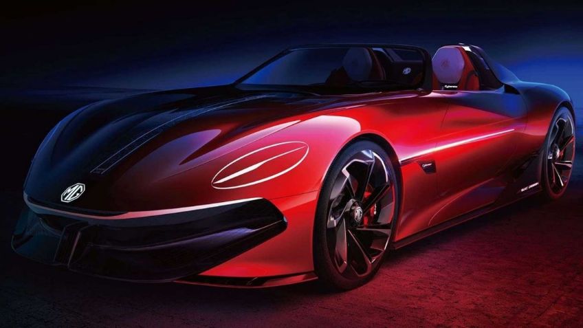 El diseño del MG Cyberster es revelado mediante una patente