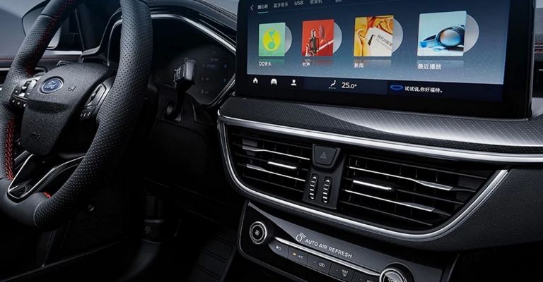 Interior del Ford Focus 2023