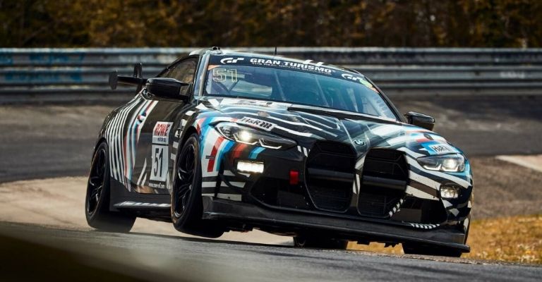 Diseño del BMW M4 GT4