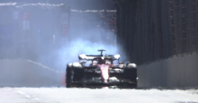 Abandono de Charles Leclerc