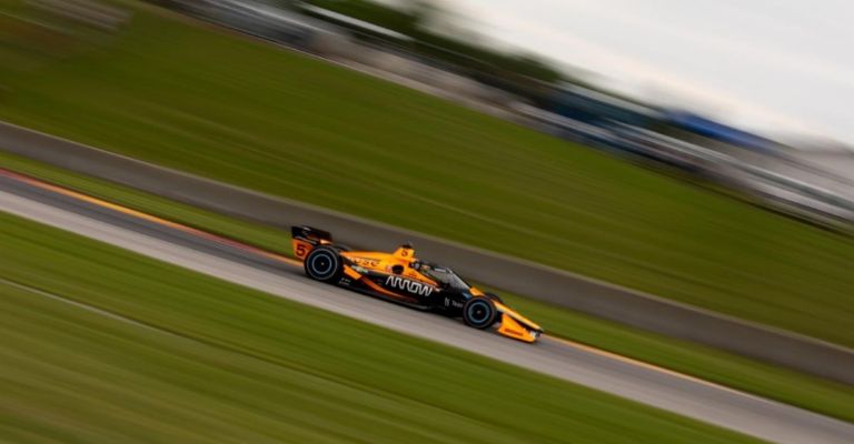 Pato O´Ward en el GP de Road America