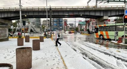 Estas fueron las afectaciones que dejó la granizada en CDMX