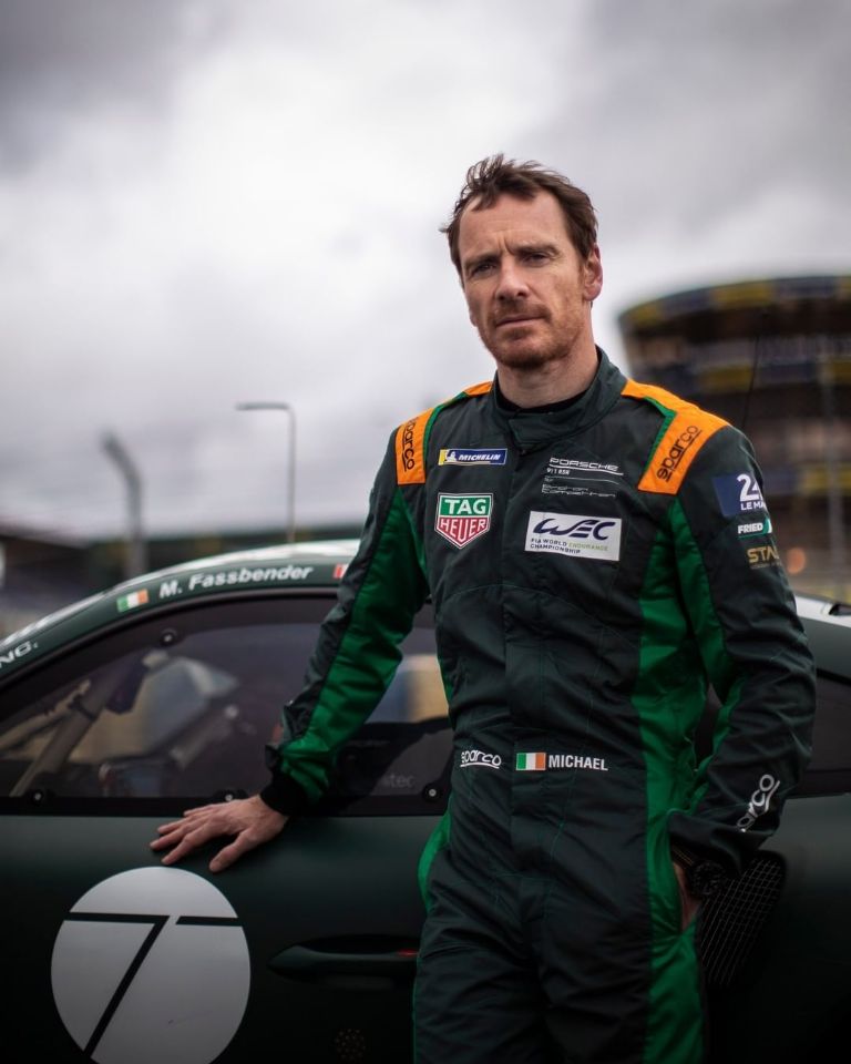 Michael Fassbender Le Mans 2022