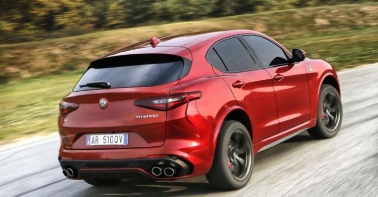 Deportividad de la Alfa Romeo Stelvio