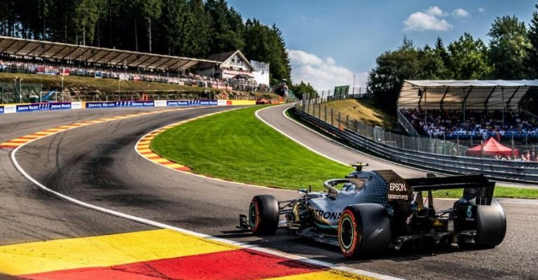 Spa Francorchamps, pista de la Fórmula 1