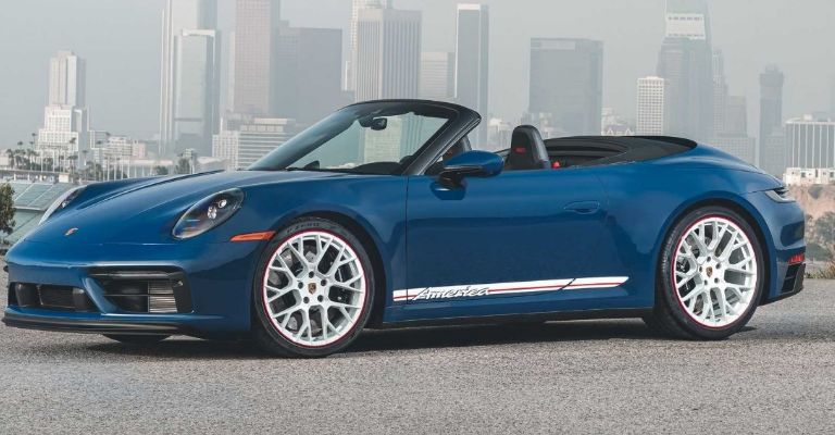 Diseño especial del Porsche 911 GTS Cabriolet America