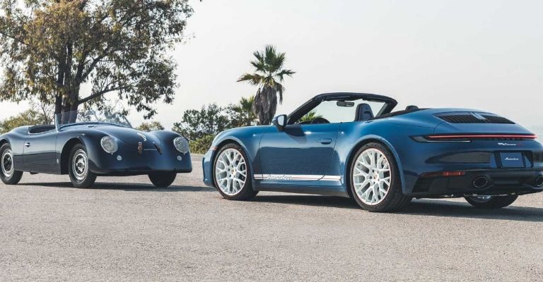 Diseño del Porsche 911 GTS Cabriolet America