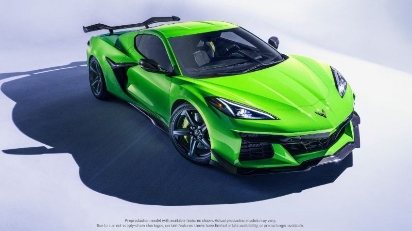 Este NFT del Chevrolet Corvette Z06 2023 también viene con el modelo real