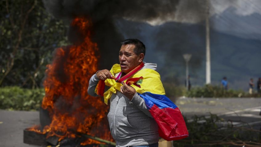 Combustible en el mundo: Ecuador y Corea del Sur paralizan ciudades