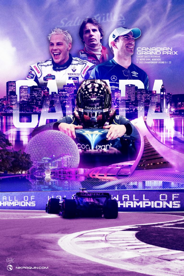 Gran Premio de Canadá póster