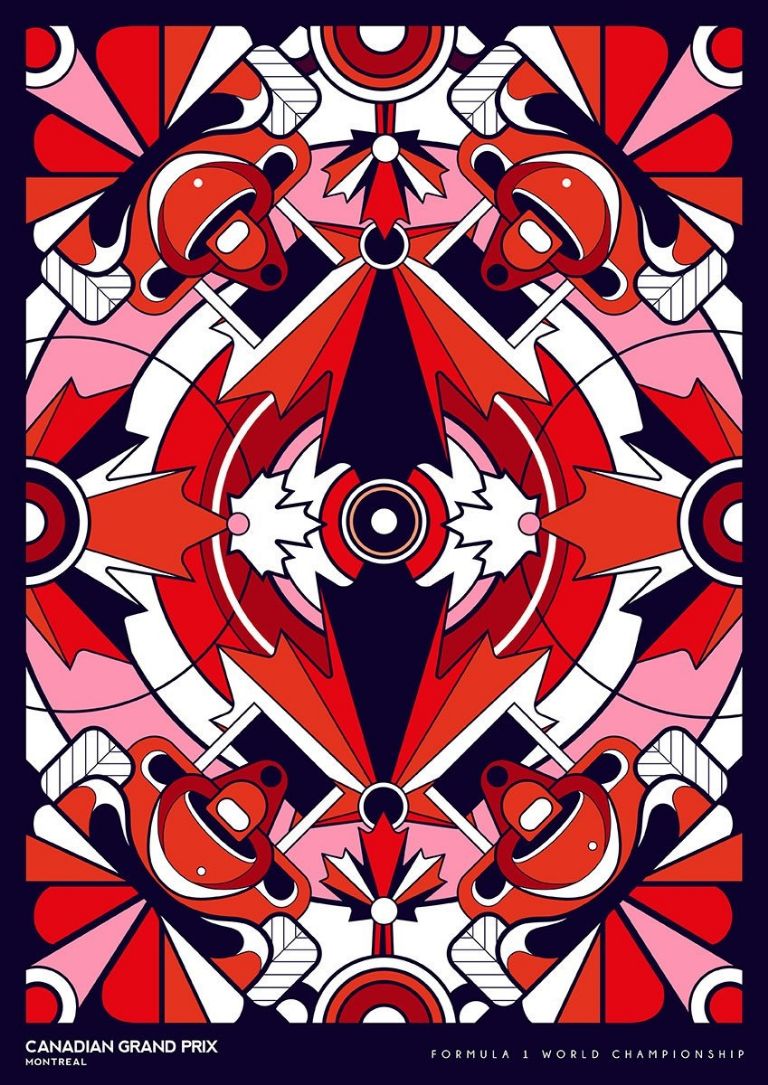 Gran Premio de Canadá, poster