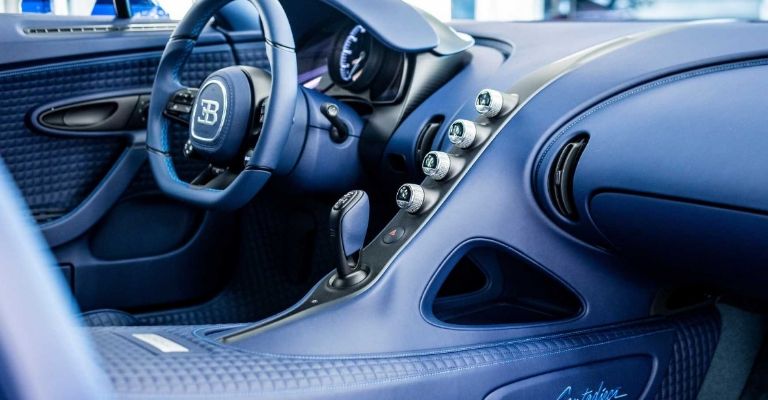 Interior de Bugatti Centodieci