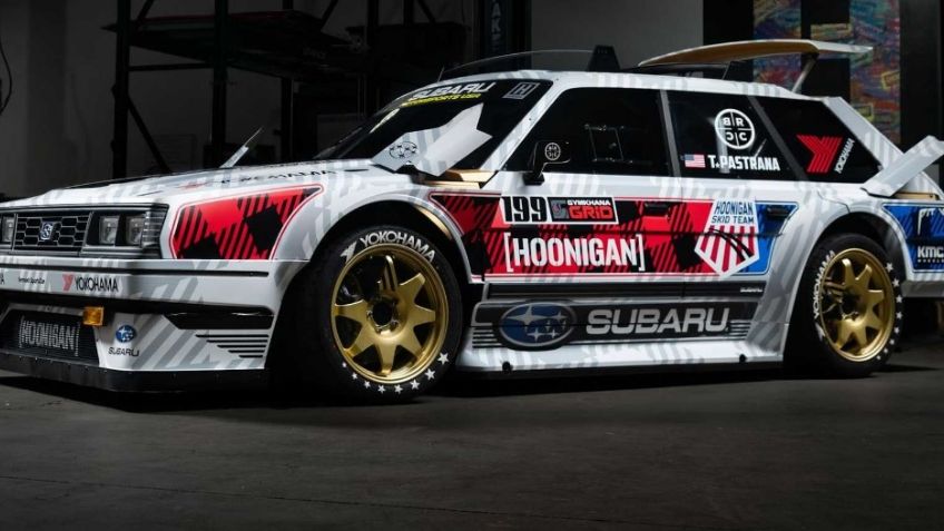 Esta es la Subaru GL que Travis Pastrana manejará en Goodwood
