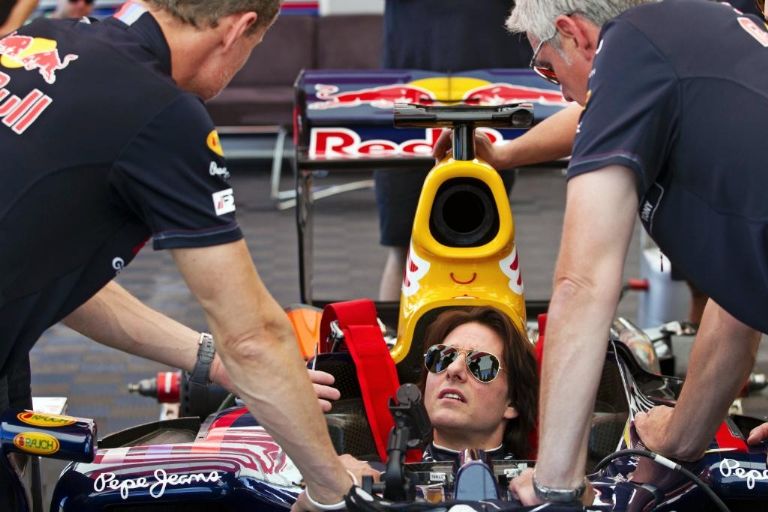Tom Cruise Red Bull F1