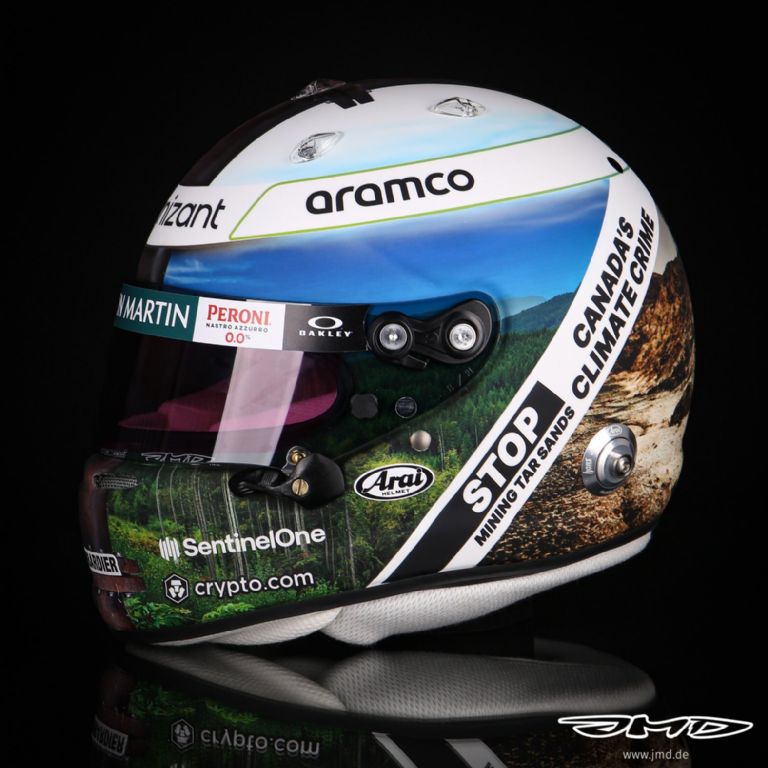 Casco Sebastian Vettel