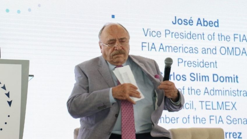 Murió José Abed, ícono del automovilismo en México