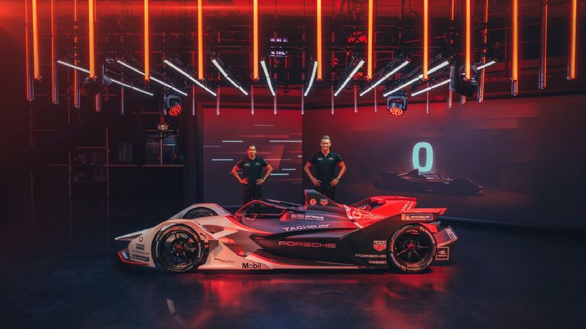 Estos son los monoplazas eléctricos de Porsche que debutarán en la Fórmula E