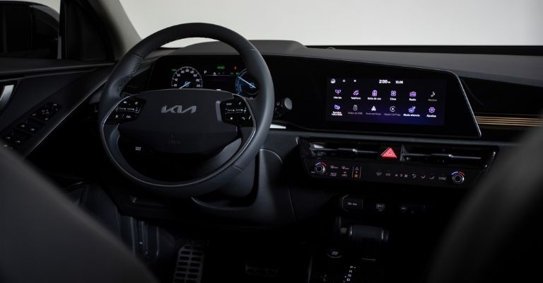 Interior de la Kia Niro 2023