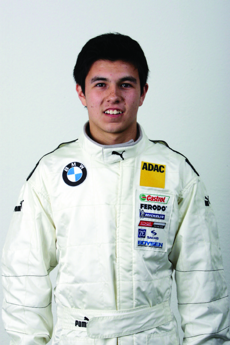 Checo Pérez en BMW