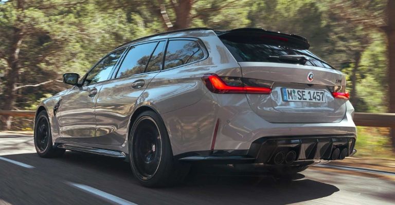 Zona trasera del BMW M3 Touring 2023