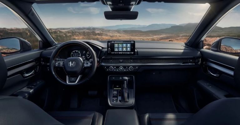 Interior de la Honda CR-V 2023
