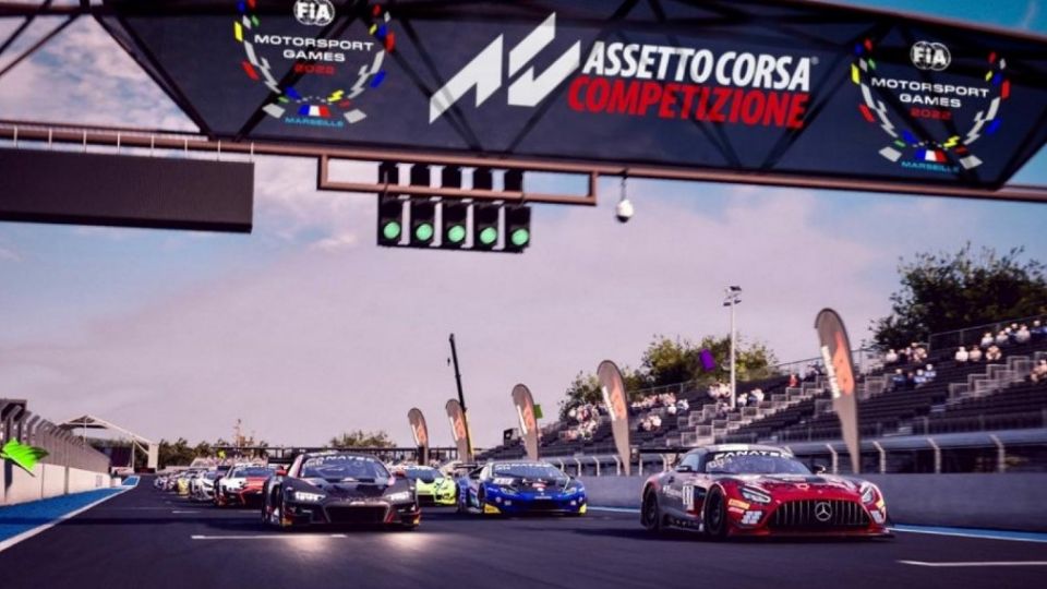 Conoce Assetto Corsa Competizione y los FIA Motorsport Games