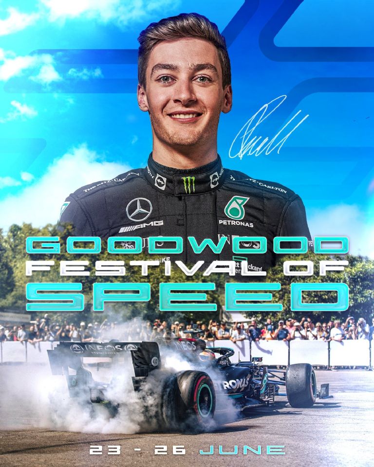 George Russell, Goodwood Festival of Speed