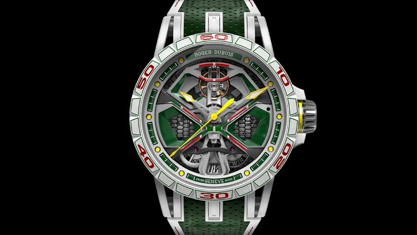 Roger Dubuis y su reloj con la temática del Lamborghini Huracán GT3 EVO2