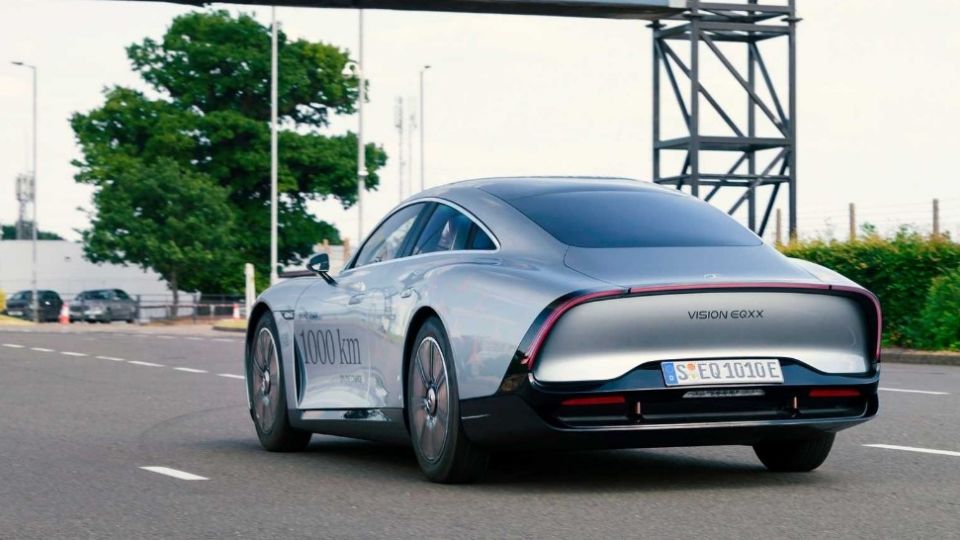 El Mercedes-Benz Vision EQXX logró un rendimiento de 1,202 km