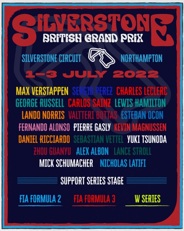 Gran Premio de Inglaterra, Guía Total, horarios, precios, dónde ver