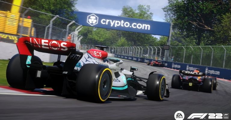 Mercedes W13 en F1 22