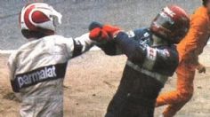 El día que Nelson Piquet se peleó a puños durante una carrera de la F1