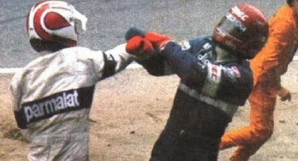 El día que Nelson Piquet se peleó a puños durante una carrera de la F1